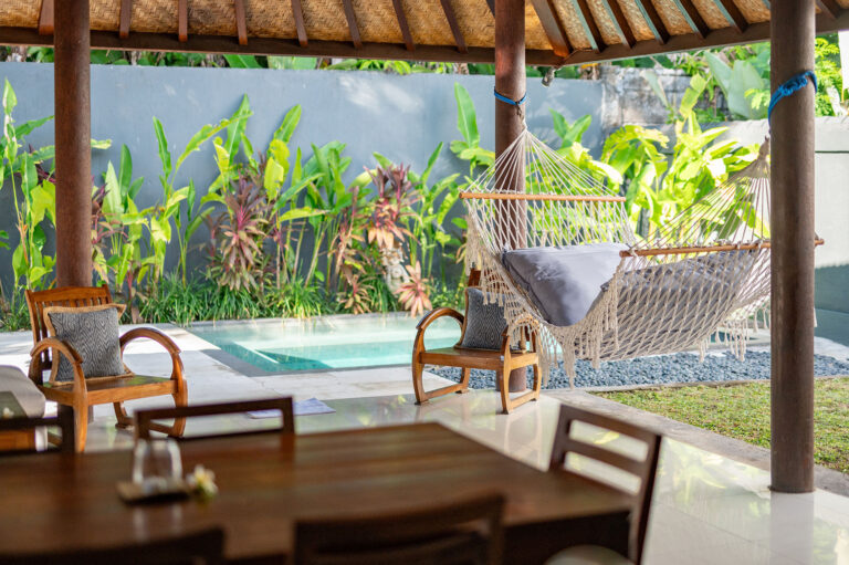 private villa with pool in bali