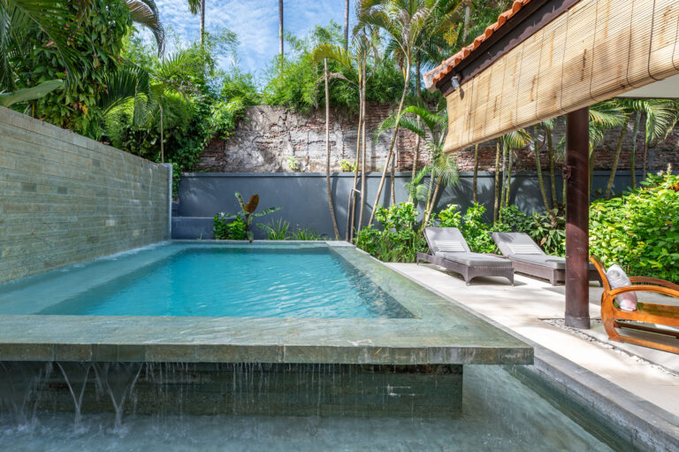 private villa with pool in bali seminyak