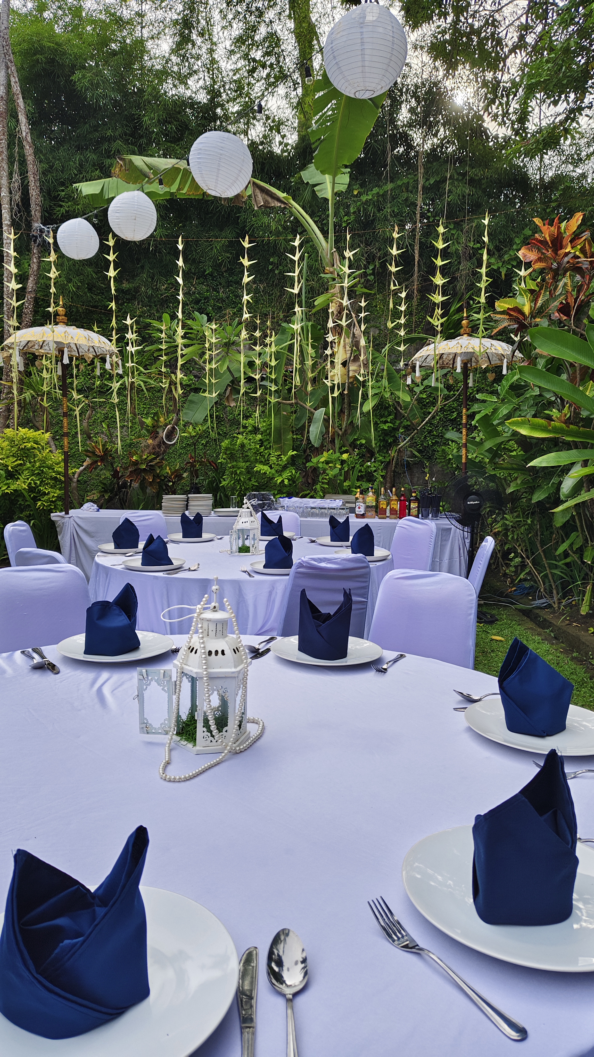 Unique party venue Seminyak Bali with tropical vibe