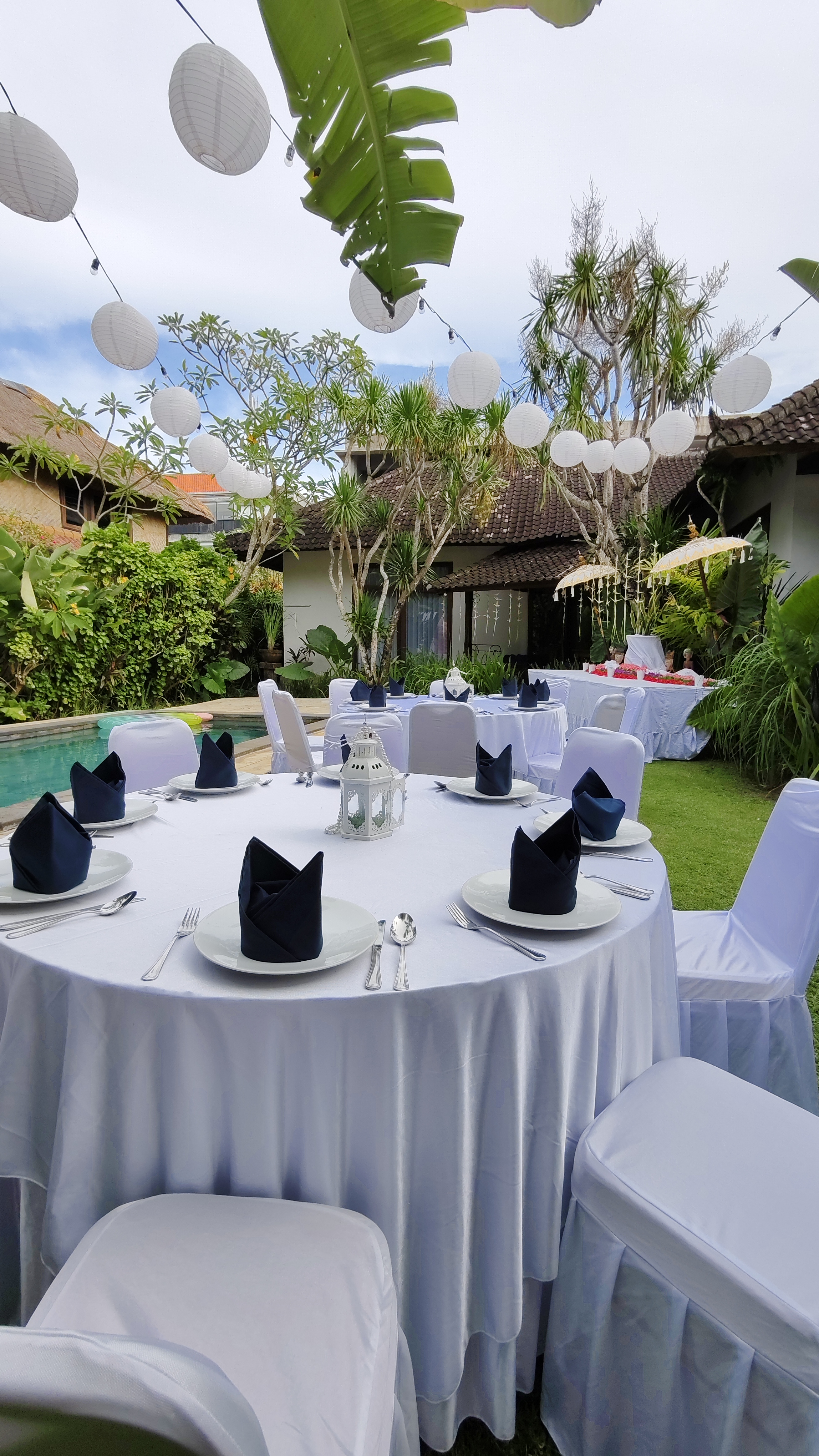 Unique party venue Seminyak Bali with tropical vibe